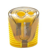 Temperamatite - a 2 fori - colori assortiti - Colorosa - expo 18 pezzi