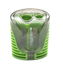 Temperamatite - a 2 fori - colori assortiti - Colorosa - expo 18 pezzi