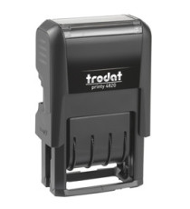 Timbro Printy 4.0 Dater Eco 4820 Datario - 4 mm - autoinchiostrante - Trodat Timbro Printy 4.0 Dater Eco 4820 Datario - 4 mm - autoinchiostrante - Trodat