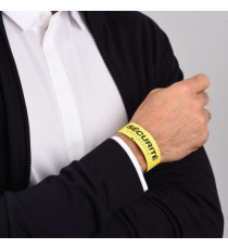 Braccialetti identificativi stampabili - 5 fogli - 10 et/fg - A4 - PE - giallo - Avery Braccialetti identificativi stampabili - 5 fogli - 10 et/fg - A4 - PE - giallo - Avery