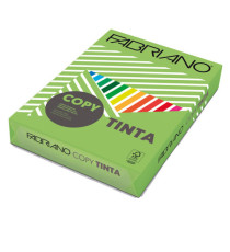 FabrianoColore - A4 - 80 gr - colori forti verde pisello - Fabriano - conf. 500 fogli