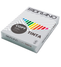 Carta Fabriano Colore - A4 - 80 gr - colori tenui grigio - Fabriano - conf. 500 fogli