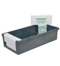 Kit Orto urbano - 115 x 58 x 28 cm - PE - antracite - Verdemax Kit Orto urbano - 115 x 58 x 28 cm - PE - antracite - Verdemax