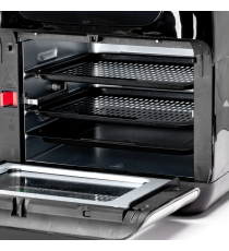 Friggitrice ad aria Aigostar 12 litri 1500W, touch screen led, Funzione rotante per arrostire polli interi L336.7xW336xH368mm Friggitrice ad aria Aigostar 12 litri 1500W, touch screen led, Funzione rotante per arrostire polli interi L336.7xW336xH368mm