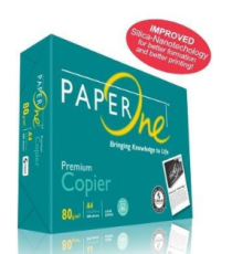 Carta fotocopie A4 Paper One premium All purpose A4 80gr bianca,500ff in risma - bianco elevato - Certificata FSC,ECF,ECOLABEL