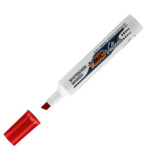 Pennarello Whiteboard Marker Velleda 1791 - punta a scalpello da 3,3 a 4,6mm - astuccio 4 colori - Bic