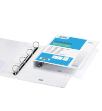 Raccoglitore personalizzabile Europa - 4 anelli a D 30 mm - dorso 4 cm - 22x30 cm - bianco - Favorit Raccoglitore personalizzabile Europa - 4 anelli a D 30 mm - dorso 4 cm - 22x30 cm - bianco - Favorit