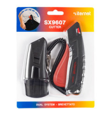 Cutter di sicurezza professionale SX 9607 - con custodia - Iternet Cutter di sicurezza professionale SX 9607 - con custodia - Iternet