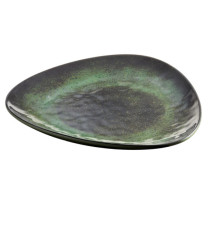 Piatto triangolare Linea Amazzonia - 26,5 x 2,5 cm - melamina - Leone Piatto triangolare Linea Amazzonia - 26,5 x 2,5 cm - melamina - Leone