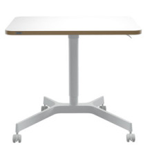 Scrivania Compatta pneumatica Sit-Stand - mobile - 80 x 60 x 75 cm - bianco - Leitz