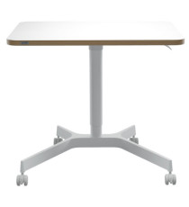 Scrivania Compatta pneumatica Sit-Stand - mobile - 80 x 60 x 75 cm - bianco - Leitz