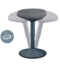 Sgabello Active Comfort da seduta - grigio scuro - Leitz