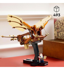 Lego Icons - Macchina volante di Leonardo da Vinci - Lego 10363 entra nella storia dell’innovazione aeronautica 493pz Anni 18+
