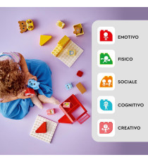 Lego Duplo - Attività quotidiane: mangiare e andare a letto - Lego 10414  28pz Anni 1,5+