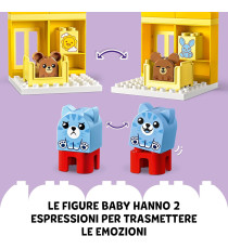 Lego Duplo - Attività quotidiane: mangiare e andare a letto - Lego 10414  28pz Anni 1,5+