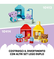 Lego Duplo - Attività quotidiane: mangiare e andare a letto - Lego 10414  28pz Anni 1,5+