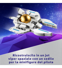 Lego Creator 3in1 - Astronauta - Lego 31152 Trasformabile in Cane o in Astronave Viper Jet Anni 9+ 647pz