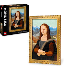 Lego Art - Gioconda - Lego 31213 Opera d'Arte Rinascimentale di Leonardo da Vinci 1503pz Anni 18+