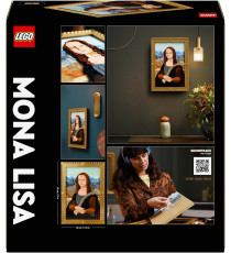 Lego Art - Gioconda - Lego 31213 Opera d'Arte Rinascimentale di Leonardo da Vinci 1503pz Anni 18+