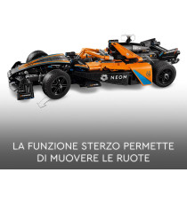Lego Technic - NEOM McLaren Formula E Race Car - Lego 42169 Auto da Corsa F1 Anni 9+ 452pz