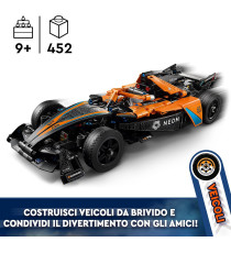 Lego Technic - NEOM McLaren Formula E Race Car - Lego 42169 Auto da Corsa F1 Anni 9+ 452pz