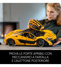 Lego Technic - McLaren P1™ - Lego 42171 motore V8 a pistoni, porte apribili, alettone regolabile Anni 18+ 3893pz