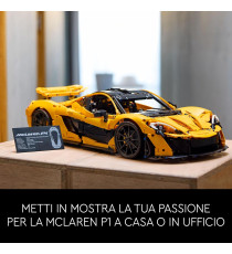 Lego Technic - McLaren P1™ - Lego 42171 motore V8 a pistoni, porte apribili, alettone regolabile Anni 18+ 3893pz