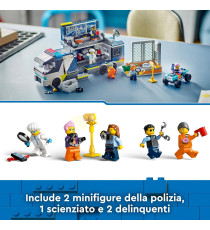 Lego City - Camion laboratorio mobile della polizia - Lego 60418 Quad Bike, 2 Agenti, 1 Scienziato e 2 Criminali Anni 7+ 674pz