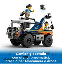 Lego City - Fuoristrada dell’Esploratore della giungla - Lego 60426 con Tigre e Grotta Anni 6+ 314pz