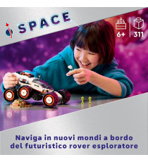 Lego City - Rover esploratore spaziale e vita aliena - Lego 60431 con Astronauti, Robot e 2 Alieni Anni 6+ 311pz