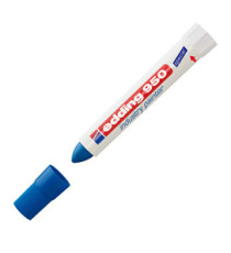 Marcatore a cera 950 - punta tonda - 10 mm - blu - Edding Marcatore a cera 950 - punta tonda - 10 mm - blu - Edding