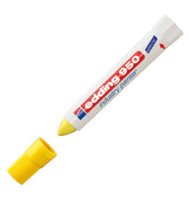 Marcatore a cera 950 - punta tonda - 10 mm - giallo - Edding Marcatore a cera 950 - punta tonda - 10 mm - giallo - Edding