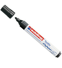 Marcatore per tessuto 4500 - punta tonda - da 2 a 3mm - nero - Edding Marcatore per tessuto 4500 - punta tonda - da 2 a 3mm - nero - Edding