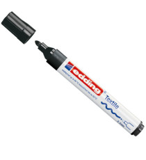 Marcatore per tessuto 4500 - punta tonda - da 2 a 3mm - nero - Edding Marcatore per tessuto 4500 - punta tonda - da 2 a 3mm - nero - Edding