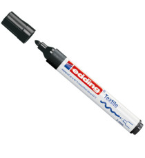 Marcatore per tessuto 4500 - punta tonda - da 2 a 3mm - nero - Edding Marcatore per tessuto 4500 - punta tonda - da 2 a 3mm - nero - Edding