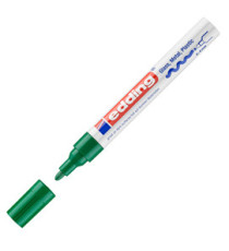 Marcatore permanente a vernice 750 - punta tonda - da 2 a 4 mm - verde - Edding