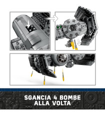 LEGO Star Wars - TIE Bomber™ - Lego 75347 Droide Gonk e la Minifigura di Darth Vader con Spada Lase Anni 9+ 625pz LEGO Star Wars - TIE Bomber™ - Lego 75347 Droide Gonk e la Minifigura di Darth Vader con Spada Lase Anni 9+ 625pz