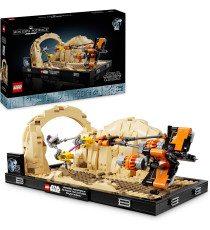 LEGO Star Wars - Diorama Gara degli sgusci su Mos Espa - Lego 75380 dal Film La Minaccia Fantasma Anni 18+ 718pz LEGO Star Wars - Diorama Gara degli sgusci su Mos Espa - Lego 75380 dal Film La Minaccia Fantasma Anni 18+ 718pz
