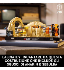 LEGO Star Wars - Diorama Gara degli sgusci su Mos Espa - Lego 75380 dal Film La Minaccia Fantasma Anni 18+ 718pz LEGO Star Wars - Diorama Gara degli sgusci su Mos Espa - Lego 75380 dal Film La Minaccia Fantasma Anni 18+ 718pz