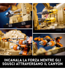 LEGO Star Wars - Diorama Gara degli sgusci su Mos Espa - Lego 75380 dal Film La Minaccia Fantasma Anni 18+ 718pz LEGO Star Wars - Diorama Gara degli sgusci su Mos Espa - Lego 75380 dal Film La Minaccia Fantasma Anni 18+ 718pz