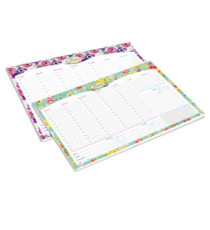 Desk planner Nature Flowers - da scrivania - 42 x 29,5 cm - Pigna Desk planner Nature Flowers - da scrivania - 42 x 29,5 cm - Pigna