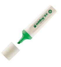 Evidenziatore 24 EcoLine - punta scalpello - da 2 a 5 mm - colori assortiti - Edding - astuccio 4 pezzi Evidenziatore 24 EcoLine - punta scalpello - da 2 a 5 mm - colori assortiti - Edding - astuccio 4 pezzi