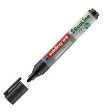 Marcatore per lavagne bianche 28 EcoLine - punta conica - da 1,5 a 3 mm - nero - Edding Marcatore per lavagne bianche 28 EcoLine - punta conica - da 1,5 a 3 mm - nero - Edding