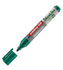Marcatore per lavagne bianche 28 EcoLine - punta conica - da 1,5 a 3 mm - verde - Edding Marcatore per lavagne bianche 28 EcoLine - punta conica - da 1,5 a 3 mm - verde - Edding