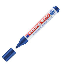 Marcatore per lavagne bianche 660 - punta conica - da 1,5 a 3 mm - blu - Edding Marcatore per lavagne bianche 660 - punta conica - da 1,5 a 3 mm - blu - Edding