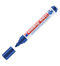Marcatore per lavagne bianche 660 - punta conica - da 1,5 a 3 mm - blu - Edding Marcatore per lavagne bianche 660 - punta conica - da 1,5 a 3 mm - blu - Edding