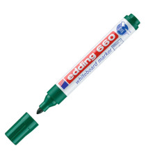 Marcatore per lavagne bianche 660 - punta conica - da 1,5 a 3 mm - verde - Edding Marcatore per lavagne bianche 660 - punta conica - da 1,5 a 3 mm - verde - Edding