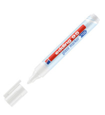 Marcatore per vetro 95 - punta tonda - da 1,5 a 3 mm - bianco - Edding Marcatore per vetro 95 - punta tonda - da 1,5 a 3 mm - bianco - Edding