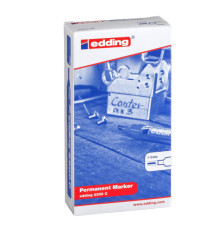Marcatore permanente 2200C - punta a scalpello - da 1 a 5 mm - nero  - Edding Marcatore permanente 2200C - punta a scalpello - da 1 a 5 mm - nero  - Edding