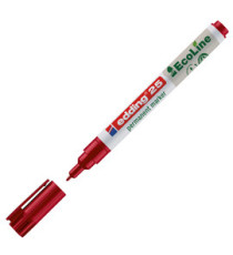 Marcatore permanente 25 Ecoline - punta tonda 1.0 mm - rosso - Edding Marcatore permanente 25 Ecoline - punta tonda 1.0 mm - rosso - Edding